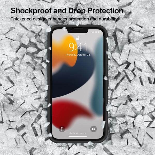 iPhone 13 Magnetiskt Skal Svart[YJD]