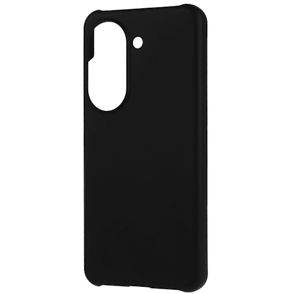 Asus Zenfone 9 5G Kiiltävä Kumipintainen Päivittäinen Suojakuori Kova PC Iskunkestävä Puhelinkotelo [HK] Black