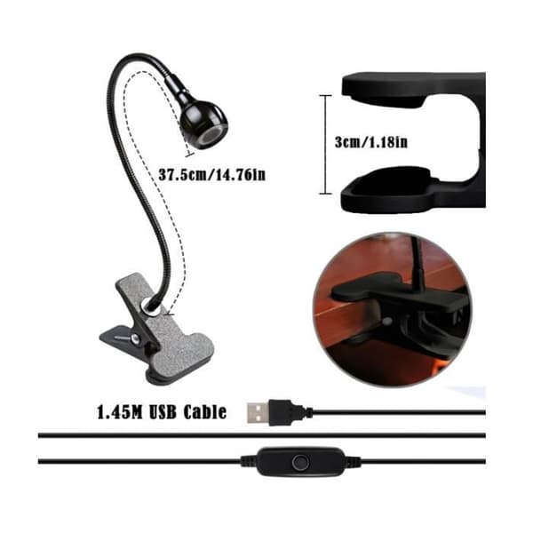 UV-nagellampa - Ej specificerad - 5W - 360° roterande ljusarm - USB - LED-driven [YJD][YJD]