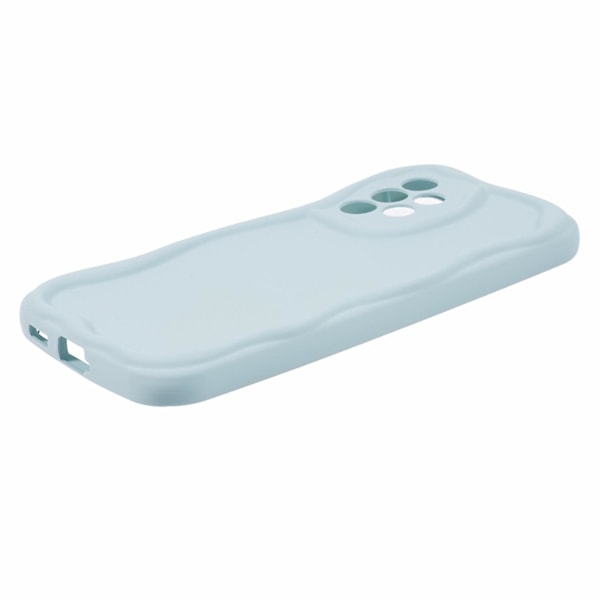 Fodral till Samsung Galaxy A33 5G, stöttåligt gummerat TPU-telefonskal (YJD) Light blue Samsung Galaxy A33 5G