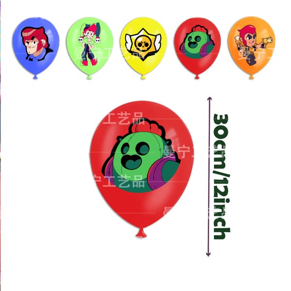 Spelfestdekorationer Brawl Stars Tema[YJD]