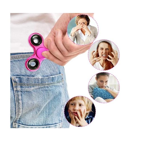 Fidget Spinner Sensorisk Håndleketøy Angst og Stresslindring Håndspinner Gaver til Barn Vesker[YJD]
