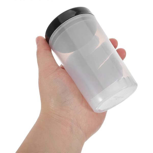 Gelpenselrenser liten plastkopp for neglekunstpensler 3 stk [YJD]