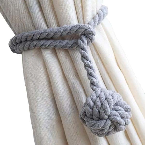 Trädgårdssnörehängare med rustik design - par om 2 gray gray