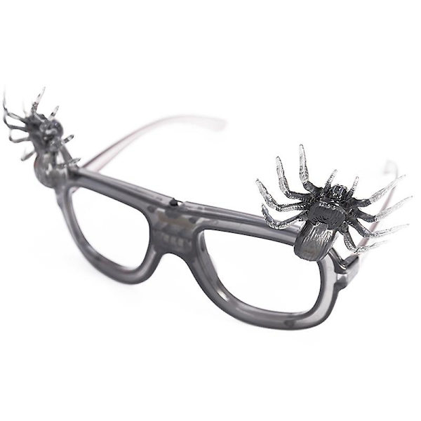 Halloween Græskar LED Briller Græskar LED Briller Til Børn Voksne[YJD] Black 1pc