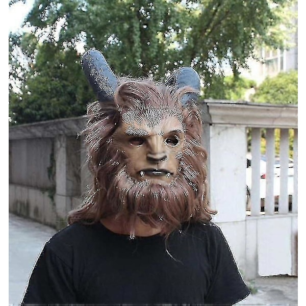 Bestmask Best Cosplay Mask med Peruk för Vuxen[HK]