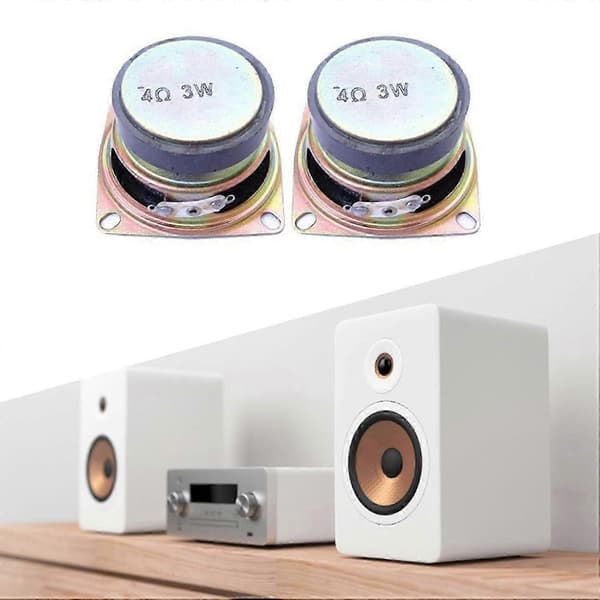 Högtalare Mini Stereo Metall Full Range Högtalarbox för Hem-XY[YJD]