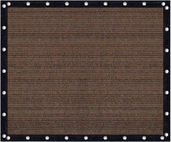 Solskjerm for uteområder, perforert solskjerm, 1x2 meter, hagepaviljongskjerm[YJD]