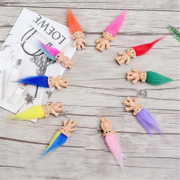 Mini Happy Figurer Søde Små Drenge Sæt med 10 Dejlige Tærtepynt[YJD]