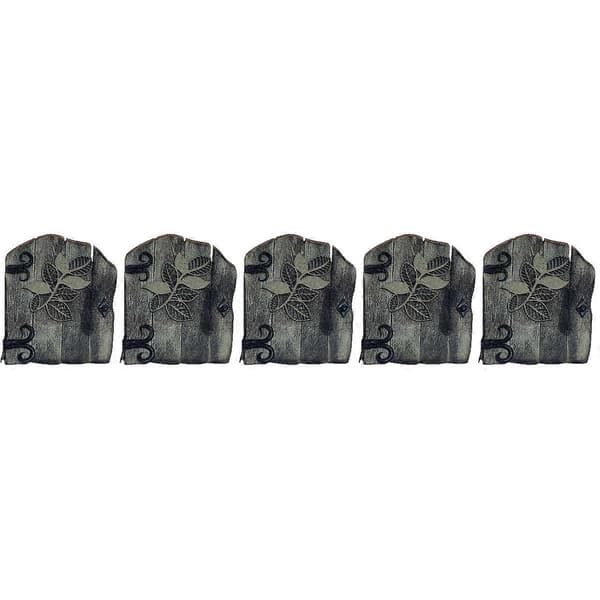 Miniatyr-älvdörr i trä för tomtehus, 5-pack [YJD]