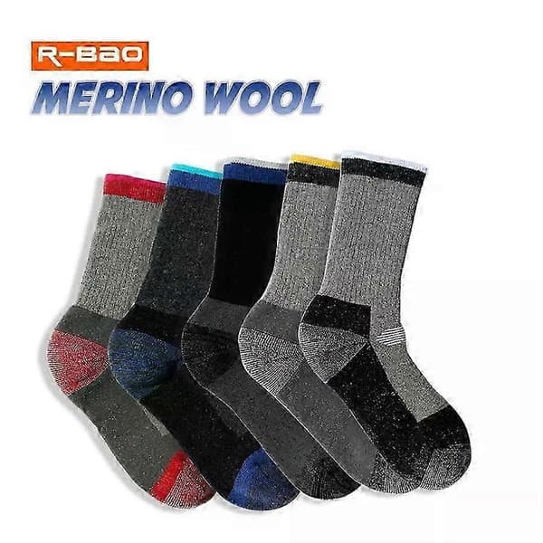 Yoga träningsstrumpor 2 par Merinoull Termiska strumpor[YJD] black S