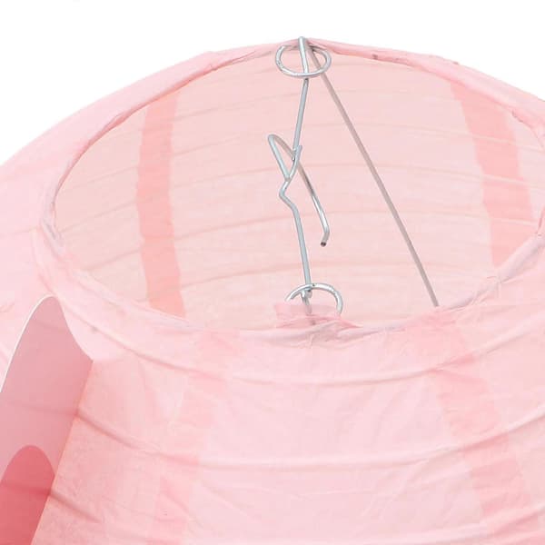 Djurlanterna Tecknad Papperslykta för Dekoration med Rosa Design[YJD]