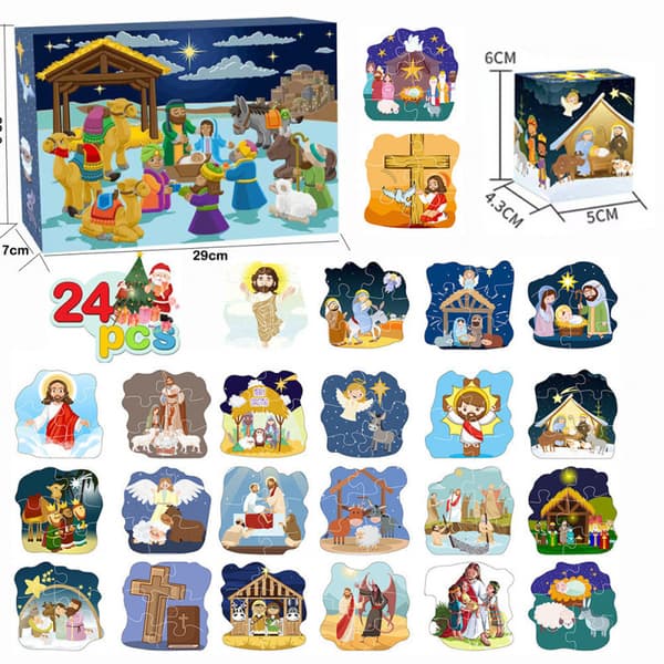Vintermoro Puslespillkalender Desember Nedtelling [GKS][YJD] GL-110