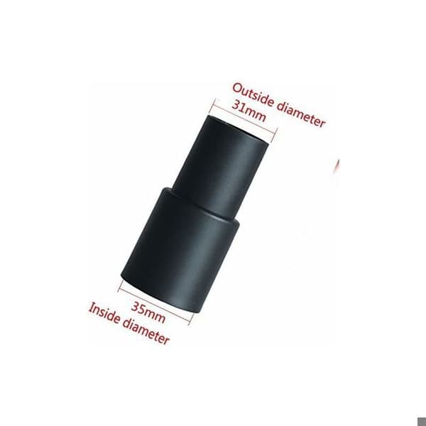Pölynimurin sovitin – 32/35 mm liitäntä – musta – muovia (YJD)