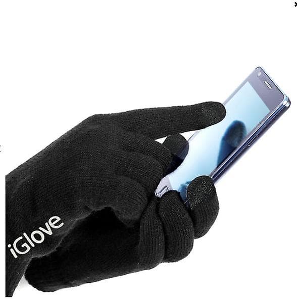 2-pak iGlove Varma Smarta Touchhandsker - Unisex - Grå - OneSize [YJD] grey
