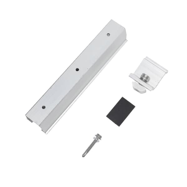 4-pack solpanelmonteringsskenor Z-fästen kit aluminiumlegering tak solpanelmonteringssystem kit HZ0101[YJD]