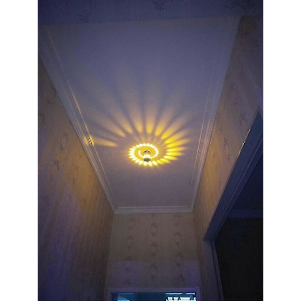 Numb 3 Watt LED, Lampe, Badlampe, Lampe, Lampe, Lampe, Gul[YJD]