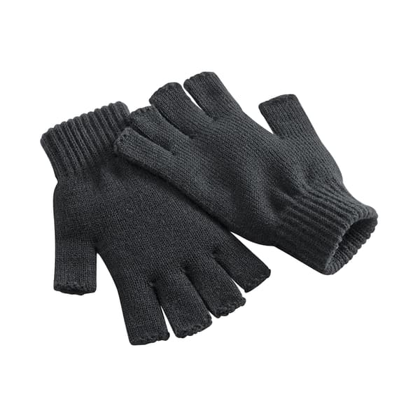 Beechfield Fingerlösa Handskar S-M Svart 2-pack[YJD] Black S-M