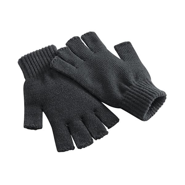 Beechfield Fingerløse Handsker S-M Sort 2-pak[YJD] Black S-M