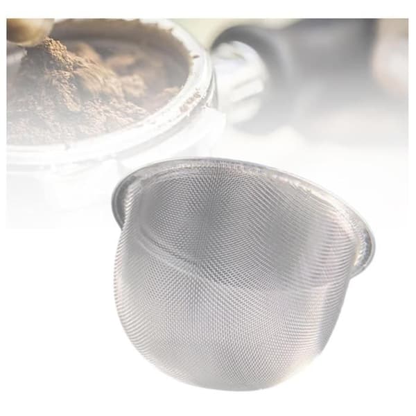 Tesil i netting, gjenbrukbar multifunksjonell metall tekannefilter, tesil, 8CM [YJD][YJD]
