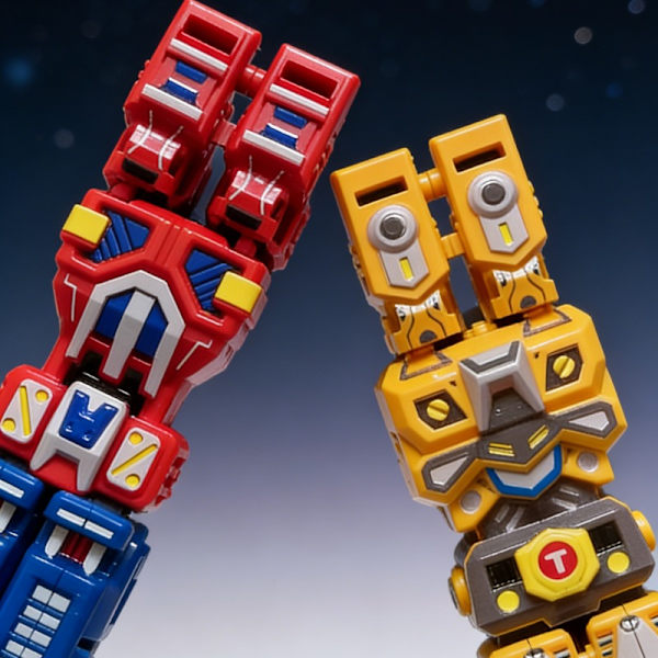 Transformers 2 stk. transformerende penner: Optimus Prime, War God Bumblebee, Warrior Mecha transformerende penner, Robot Transformers penner [YJD] 2pcs