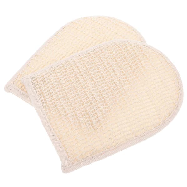 Exfolierande badhandskar duschhandskar för kroppsskrubb 6-pack kit[YJD]