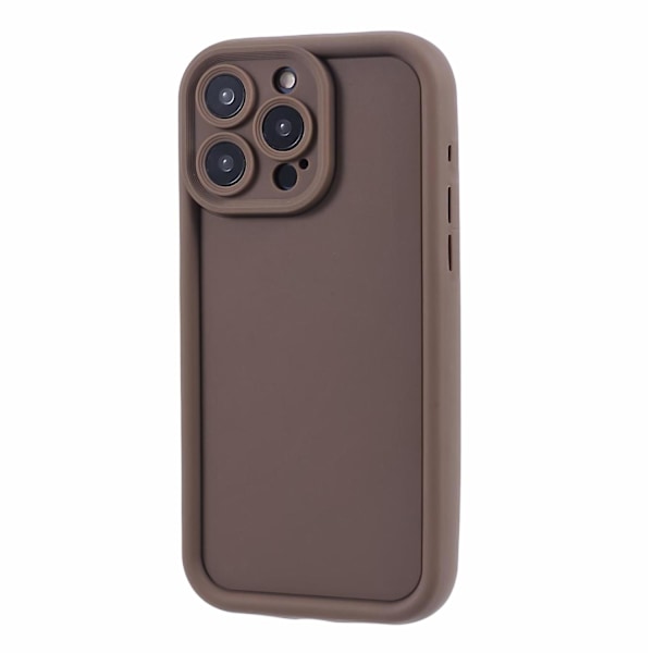 Etui til iPhone 14 Pro, Myk TPU Matt Overflatebelegg Telefondeksel (YJD) Light brown iPhone 14 Pro