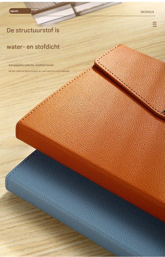 Luksus Orange Kalender 2026 A5 Planner med Pen og Refill til Voksne[YJD]