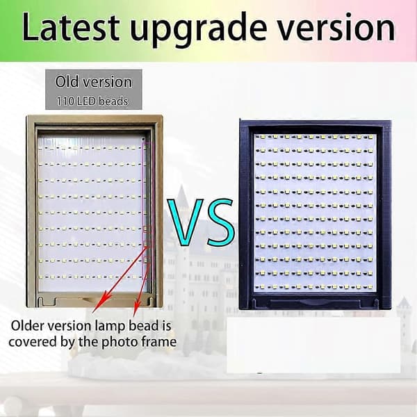 6-pak CMYK LED-baggrundsbelysningssæt FAZ007 til Bambu Lab Makerworld, 3D-printerlys DIY-hardware reservedele [YJD] White