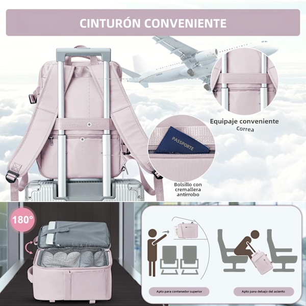 Ryanair-matkalaukku miehille ja naisille, lentomatkalaukku, 40x20x25 Green