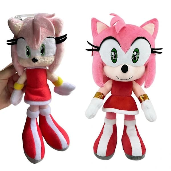 Sonic Amy Rose Plyschleksak 20cm - Vacker Sonic Karaktärsfigur[YJD]