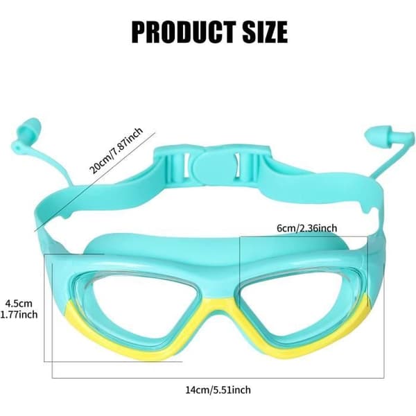 Simglasögon - GRÖN - Anti-imma - UV-skydd - Ergonomisk passform (YJD)