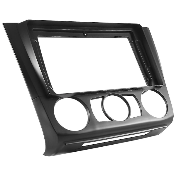 Bil DVD-ram Audioadapter Instrumentpanel Trim Kit Facia Panel 9 tum för 1-serie E88 E82 E81 E87 2004-2011 Radiospelare  (YJD) Black