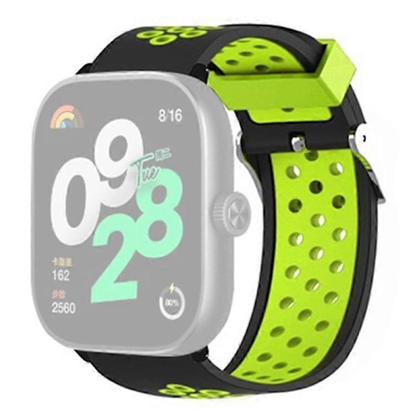 For Xiaomi Redmi Watch 4 Tofarget Silikon Klokkereim Armbånd [HK] Style D Multicolor