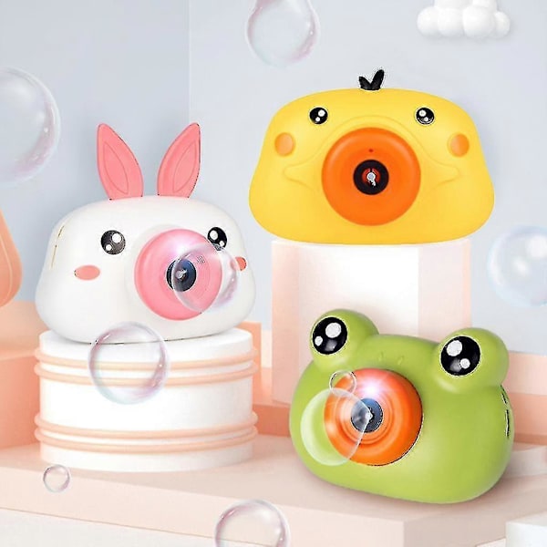 Plast Kamera Bubbelmaskin Bubbelkamera Bubbelblåsare Kamera För Barn[YJD] Rabbit
