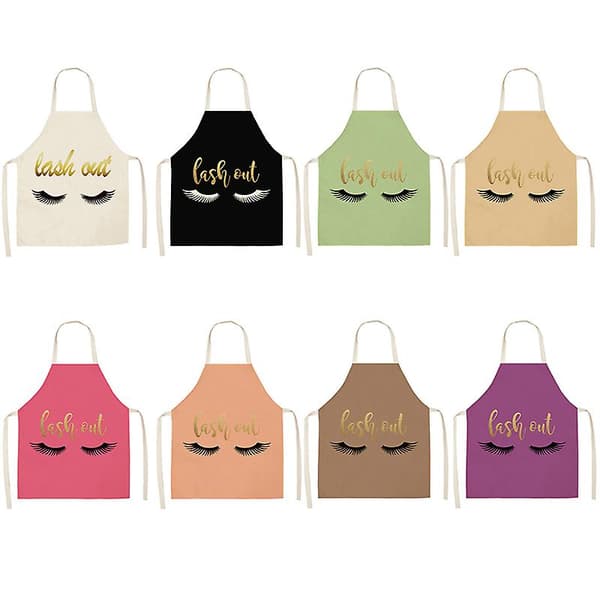 Bronse Eyelash Mønster Forkle Poding av Øyevipper Dedikert Øyevippe Extension[YJD] 2 1pc