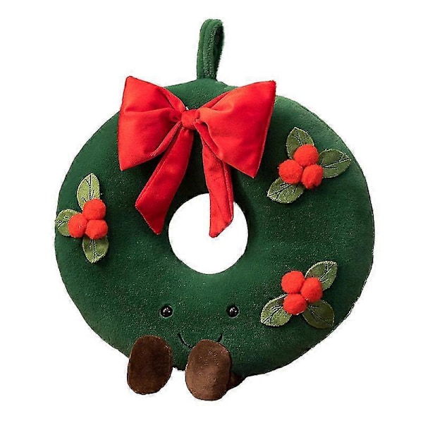 Joulupiparkakku-Plushie Pehmolelu Täytetty Suklaakeksi Mökki Talon Sisustus_v (YJD) A1 1 pc