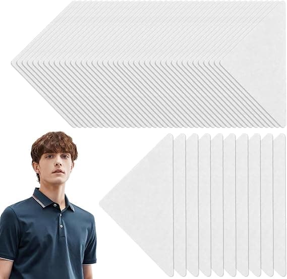 Selvklebende kragestivere, tykke PVC anti-deformasjons kragestivere (30 stk) (JYD)