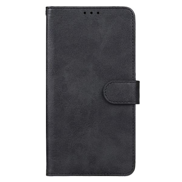 Til TCL 505 Læder Telefon Cover (YJD) Black