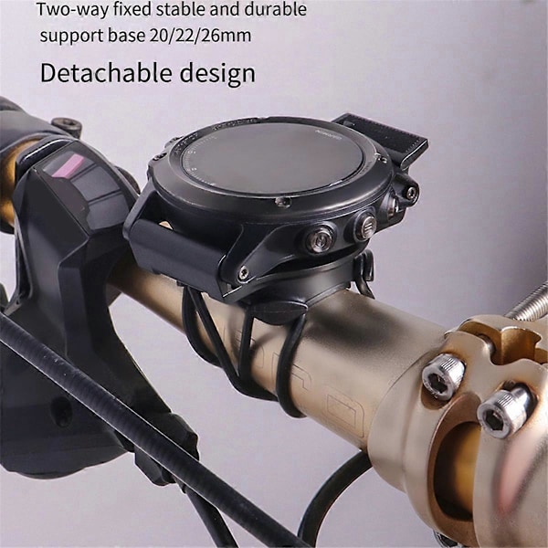 26mm Cykeldator Stoppurhållare För Garmin Fenix 5x[YJD] 26mm