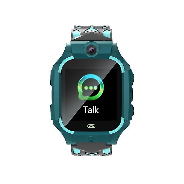 Barn 4G Smart Watch GPS Wifi Videosamtal SOS Vattentät Barn Smart Watch Kamera Plats Tracker Lokalisering Röst Telefon Klocka (YJD) Green