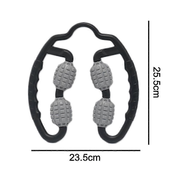 Cellulitmassage, Massagerulle för Ben Vader Lår Nacke Arm Tennisarmbåge Djupvävnad Foam Roller Fascia Utrustning, Muskel Smärtlindring[HK]