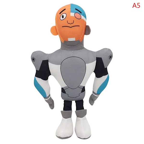 Kawaii Film Teen Titans Go Plysjdukker Leker Robin Peluche Leker Barn For Gave[HK] 25cm Steel Frame