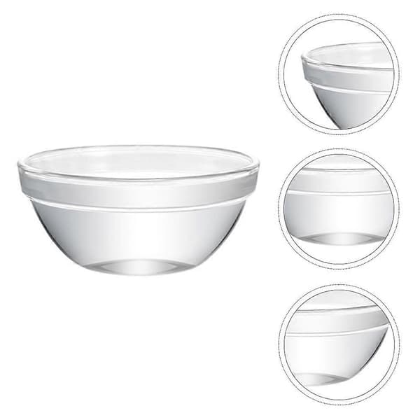 Stapelbara små glasskålar Glasskålar för sallad 10-pack [YJD]