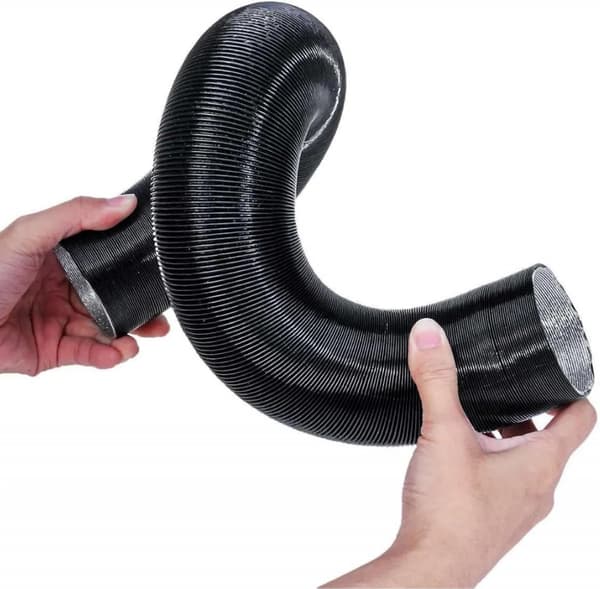 75 mm bilventilations-T-stycke med varmluftsutlopp och klämmor för VVS-system [YJD]