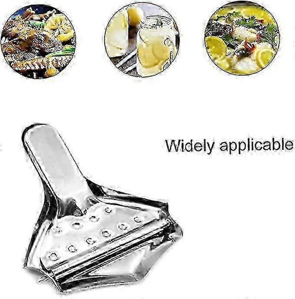 Appelsinpresser i rustfrit stål Manuel citronpresser citruspresser [YJD]