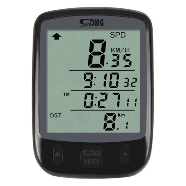 Cykelcomputer Vandtæt Speedometer Cykelcomputer Odometer[YJD] as shown