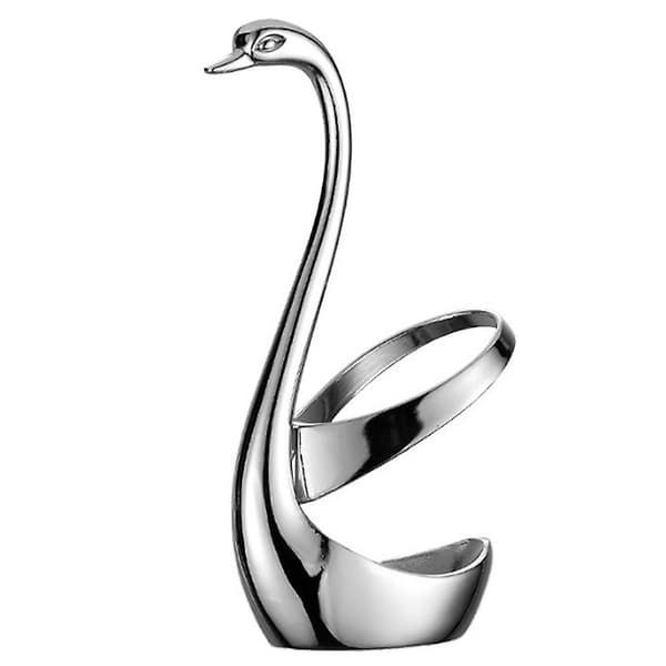 Fruktbaseholdergafler Sett Rustfritt stål Salat Dessertgafler[YJD] Silver 6xFruit fork