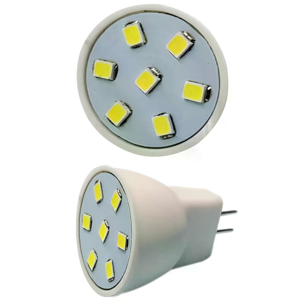 4x MR8 LED-lampor 2W 12V GU4.0 Bi-pin LED-lampor Varmvitt 2700K-3000K för Utomhus Lågspännings Landskapsbelysning Trädbelysning [YJD]