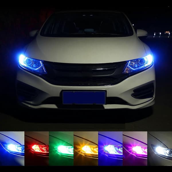 2kpl W5w 3030 Smd Canbus Auton T10 Led Kiila Peruutuslamppu Pysäköintivaloon--punainen[YJD]